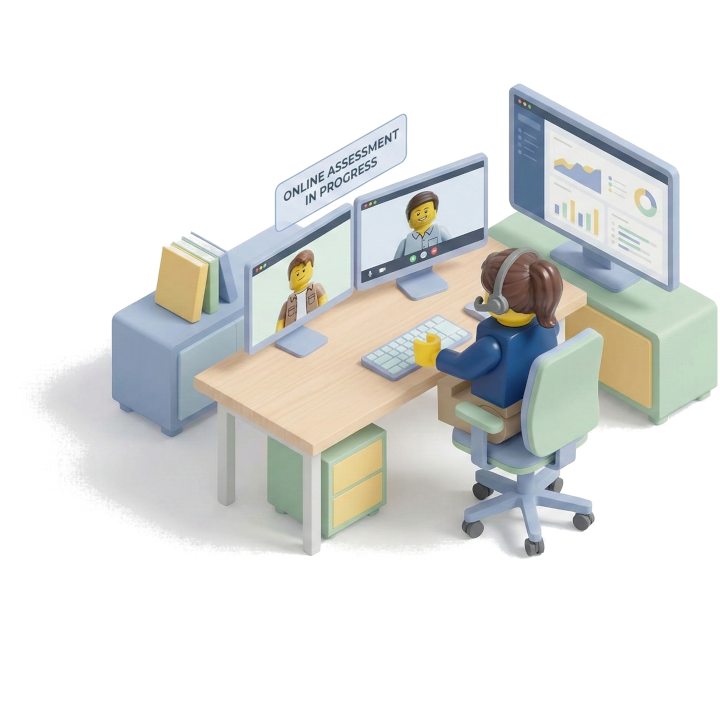 Assessment Platform Illustration